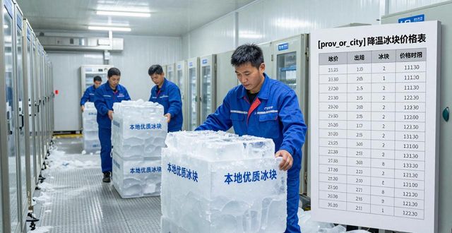 松江降温冰块多少钱一吨？本地制冰厂报价来了