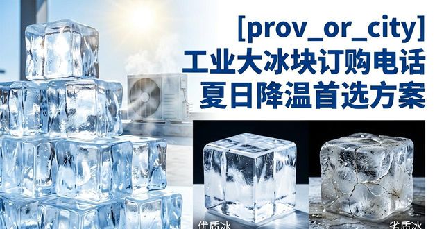 松江工业大冰块订购电话 夏日降温首选方案