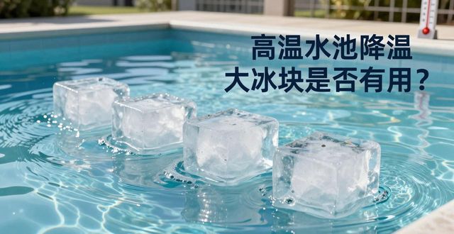 松江高温水池降温大冰块，到底管不管用？