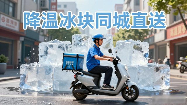 降温冰块同城直送 松江大冰块解决高温难题